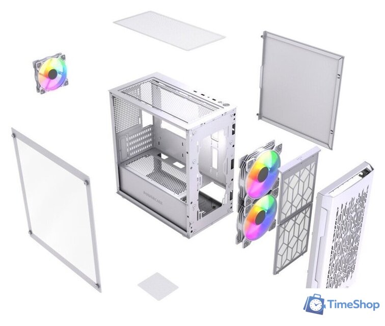 Корпус Powercase Mistral Micro D3W ARGB V2 CMMDW-A3-V2 - Изображение №7 — Интернет-магазин Time-Shop