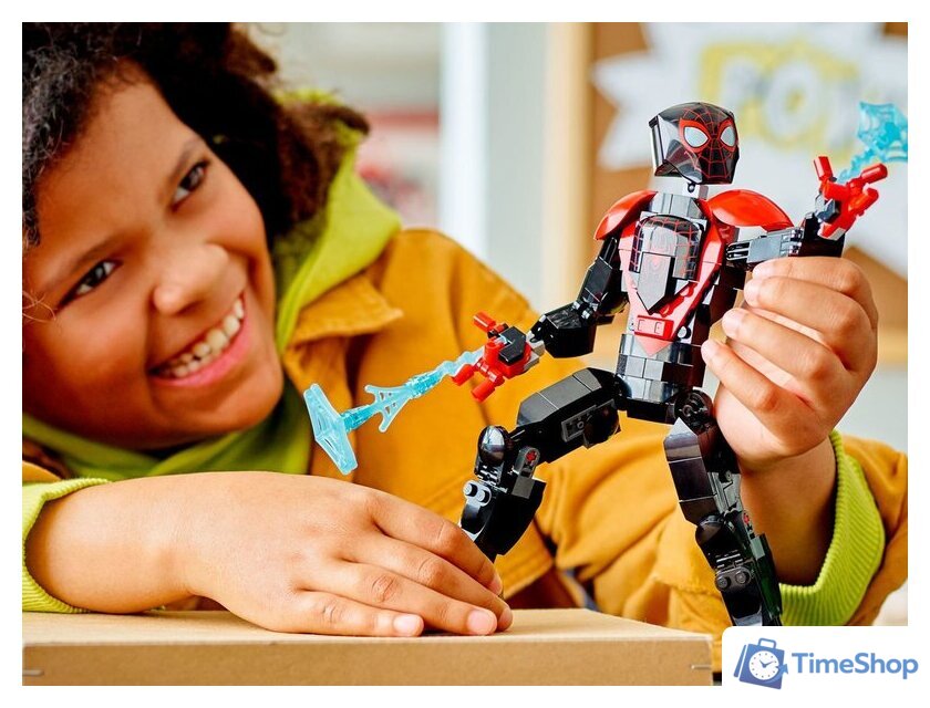 Конструктор LEGO Marvel Spiderman 76225 Фигурка Майлза Моралеса - Изображение №3 — Интернет-магазин Time-Shop