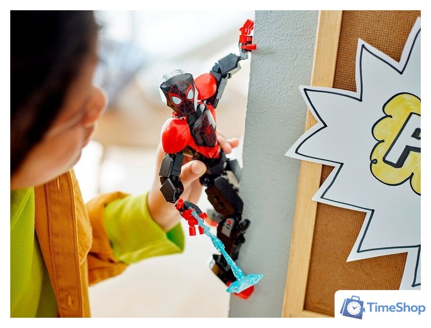 Конструктор LEGO Marvel Spiderman 76225 Фигурка Майлза Моралеса - Изображение №4 — Интернет-магазин Time-Shop