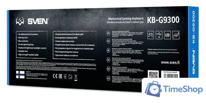 Клавиатура SVEN KB-G9300 - Изображение №10 — Интернет-магазин Time-Shop