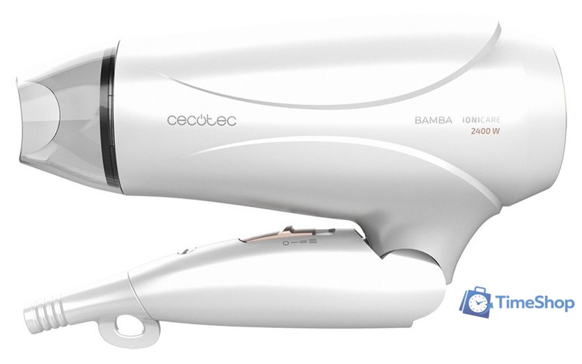 Фен Cecotec Bamba IoniCare 5400 Power&Go White - Изображение №2 — Интернет-магазин Time-Shop