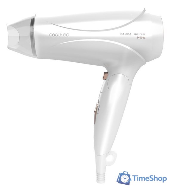 Фен Cecotec Bamba IoniCare 5400 Power&Go White - Изображение №1 — Интернет-магазин Time-Shop