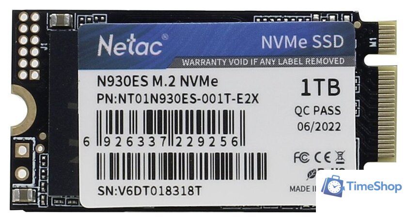 SSD Netac N930ES 1ТB NT01N930ES-001T-E2X - Изображение №1 — Интернет-магазин Time-Shop