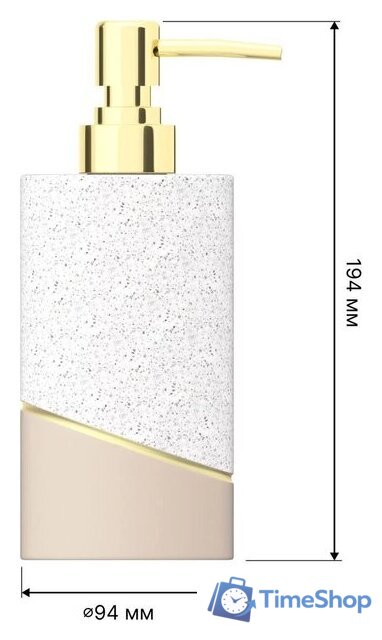 Аксессуары для ванной и туалета FORA Terrazzо (4 предмета) - Изображение №8 — Интернет-магазин Time-Shop