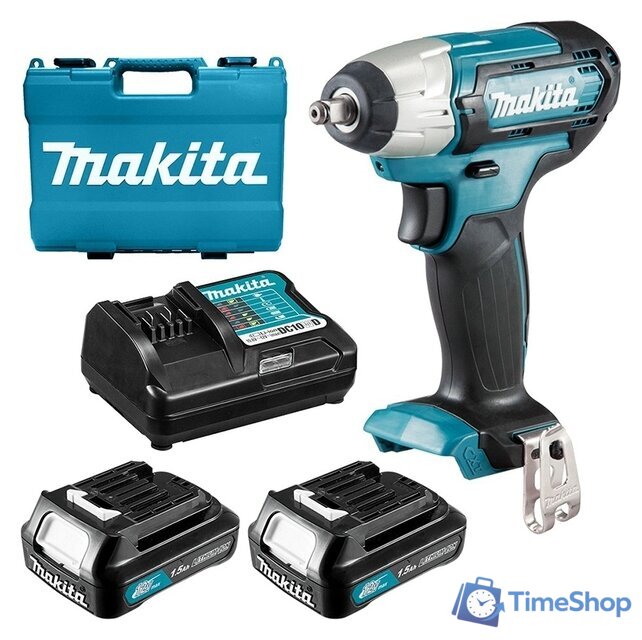 Гайковерт Makita TW140DWAE (с 2-мя АКБ) - Изображение №2 — Интернет-магазин Time-Shop