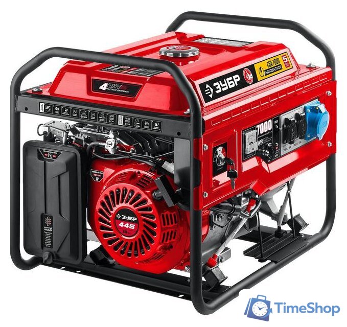 Бензиновый генератор Зубр СБА-7000 - Изображение №1 — Интернет-магазин Time-Shop