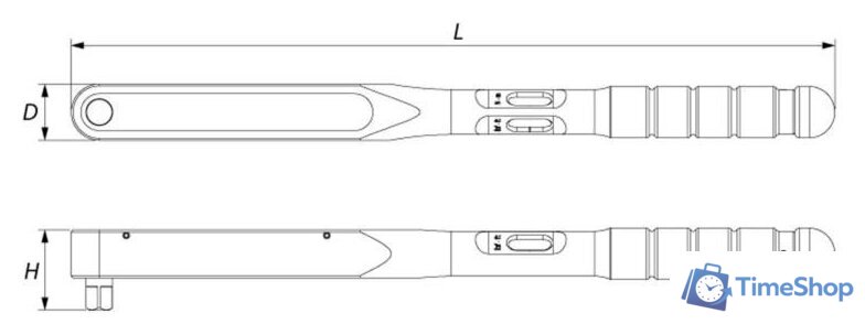 Гаечный ключ Norgau NTWA33-200 051116020 - Изображение №4 — Интернет-магазин Time-Shop