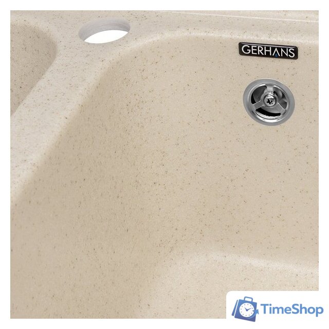 Кухонная мойка Gerhans C02 (бежевый) - Изображение №5 — Интернет-магазин Time-Shop