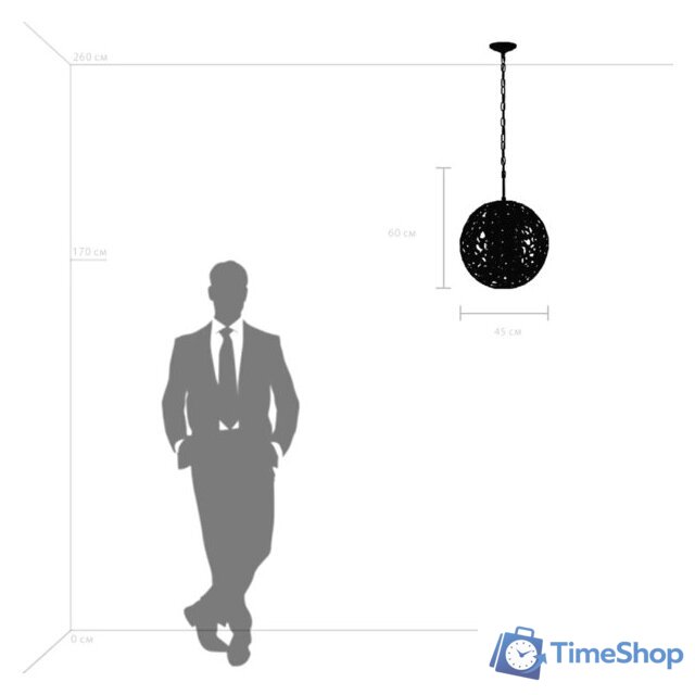 Подвесная люстра Lightstar Verona 727061 - Изображение №8 — Интернет-магазин Time-Shop