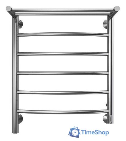 Полотенцесушитель TERMINUS Классик П6 500x650 с полкой бп электро (хром) - Изображение №1 — Интернет-магазин Time-Shop