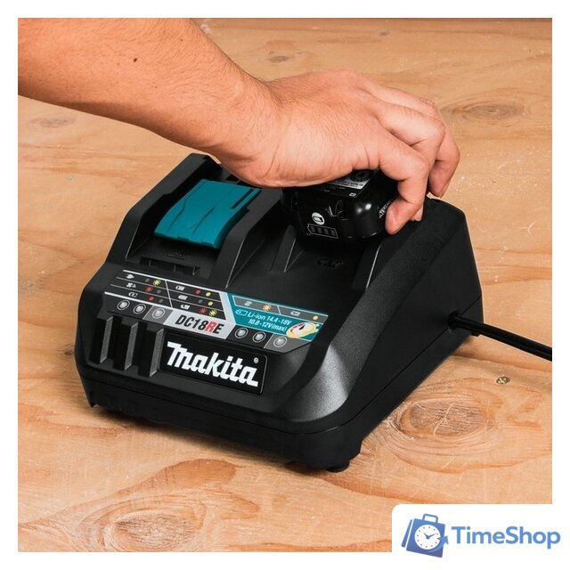 Зарядное устройство Makita DC18RE (10.8-18В) - Изображение №9 — Интернет-магазин Time-Shop