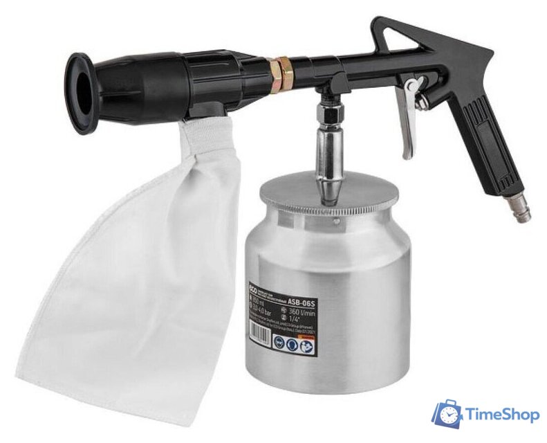 Пистолет пескоструйный  ECO ASB-06S - Изображение №2 — Интернет-магазин Time-Shop