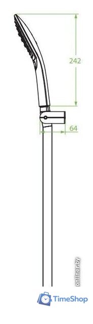 Душевой гарнитур  Laveo Zorita NLZ 70AD - Изображение №3 — Интернет-магазин Time-Shop