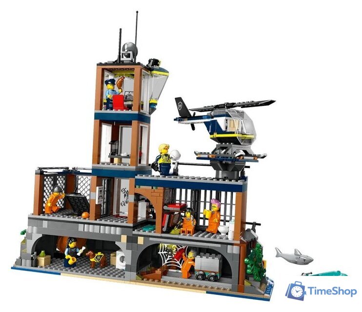 Конструктор LEGO City 60419 Полицейская тюрьма на острове - Изображение №4 — Интернет-магазин Time-Shop