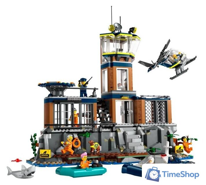 Конструктор LEGO City 60419 Полицейская тюрьма на острове - Изображение №3 — Интернет-магазин Time-Shop