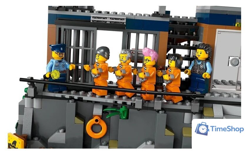 Конструктор LEGO City 60419 Полицейская тюрьма на острове - Изображение №6 — Интернет-магазин Time-Shop