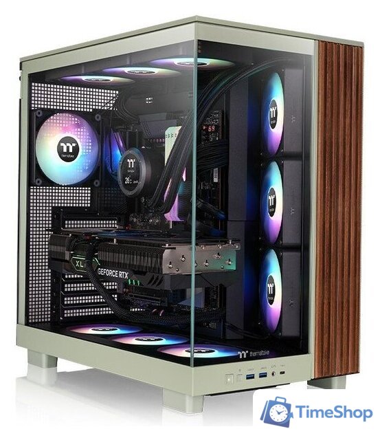 Корпус Thermaltake View 380 XL WS ARGB Matcha Green CA-11E-00MEWN-WS - Изображение №1 — Интернет-магазин Time-Shop