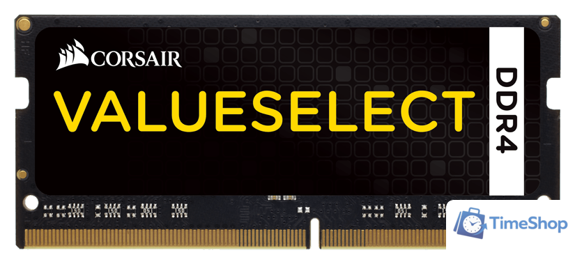 Оперативная память Corsair Value Select 2x8GB DDR4 SO-DIMM PC4-17000 [CMSO16GX4M2A2133C15] - Изображение №1 — Интернет-магазин Time-Shop