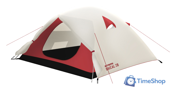 Треккинговая палатка Atemi Baikal 2B - Изображение №1 — Интернет-магазин Time-Shop