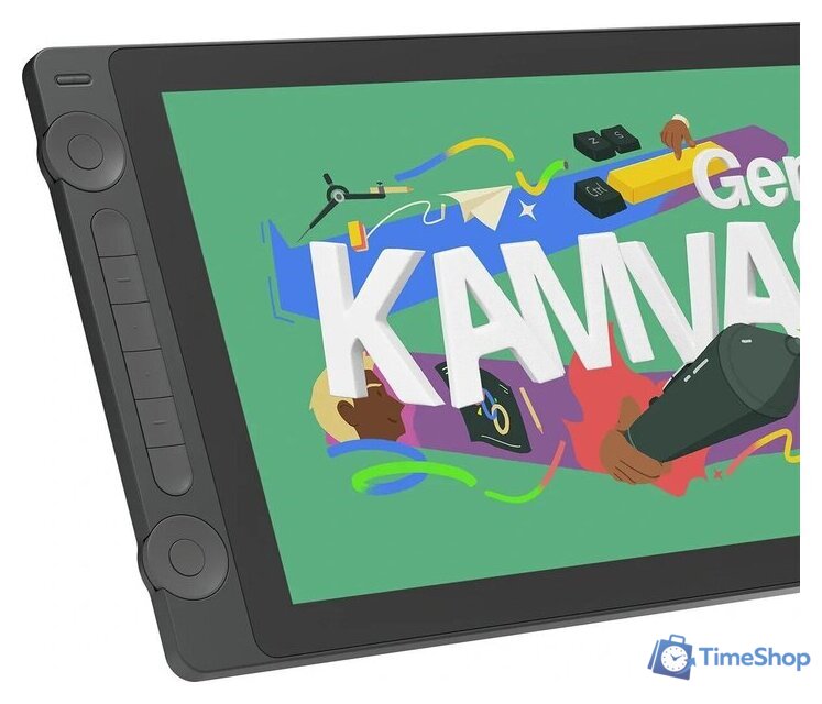 Графический монитор Huion Kamvas 16 Gen 3 GS1563 (черный) - Изображение №4 — Интернет-магазин Time-Shop