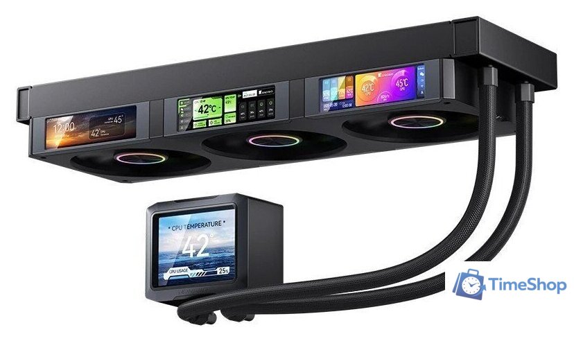 Система жидкостного охлаждения для процессора Jonsbo TF3-360SCB (черный) - Изображение №5 — Интернет-магазин Time-Shop