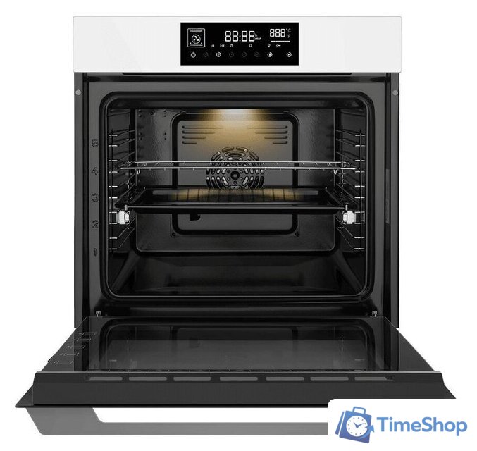 Электрический духовой шкаф MAUNFELD AEOD76106W - Изображение №4 — Интернет-магазин Time-Shop