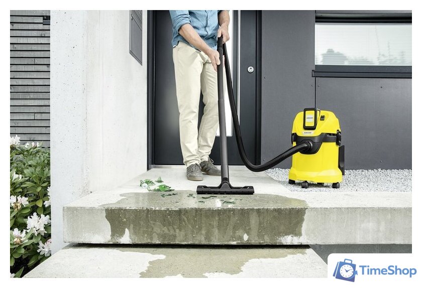 Пылесос Karcher WD 3 Battery Set 1.629-911.0 - Изображение №8 — Интернет-магазин Time-Shop
