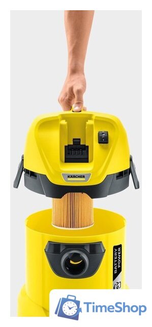 Пылесос Karcher WD 3 Battery Set 1.629-911.0 - Изображение №3 — Интернет-магазин Time-Shop