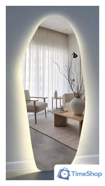 Зеркало с подсветкой  EMZE 49x115 LED.NF.49.115.4K (с подсветкой) - Изображение №1 — Интернет-магазин Time-Shop