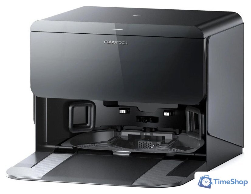 Робот-пылесос Roborock Saros 10Rr S10RR52-02 (с русской озвучкой, черный) - Изображение №6 — Интернет-магазин Time-Shop