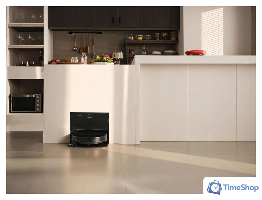 Робот-пылесос Roborock Saros 10Rr S10RR52-02 (с русской озвучкой, черный) - Изображение №9 — Интернет-магазин Time-Shop