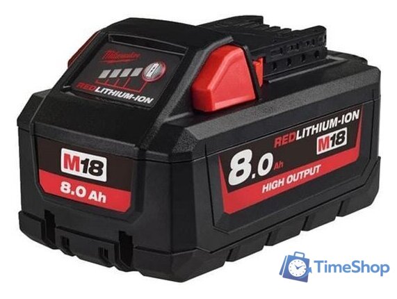 Аккумулятор Milwaukee M18 HB8 4932471070 (18В/8 Ah) - Изображение №1 — Интернет-магазин Time-Shop