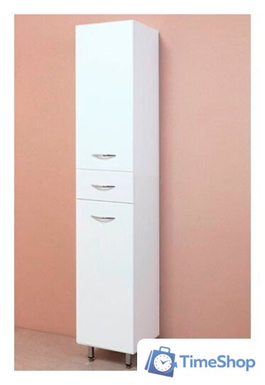  Onika Шкаф-пенал для ванной Модерн 32.17 L с корзиной (403211) - Изображение №4 — Интернет-магазин Time-Shop