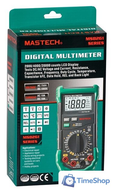 Мультиметр Mastech MS8269 - Изображение №3 — Интернет-магазин Time-Shop