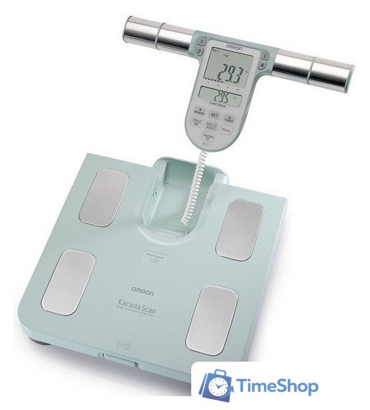 Напольные весы Omron BF511 (бирюзовый) - Изображение №2 — Интернет-магазин Time-Shop