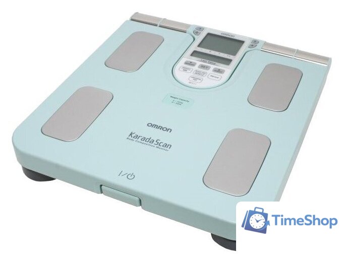Напольные весы Omron BF511 (бирюзовый) - Изображение №1 — Интернет-магазин Time-Shop