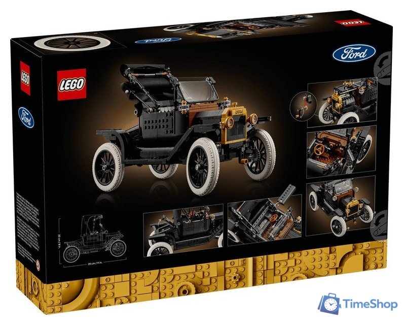 Конструктор LEGO Icons 11376 Ford Model T - Изображение №20 — Интернет-магазин Time-Shop
