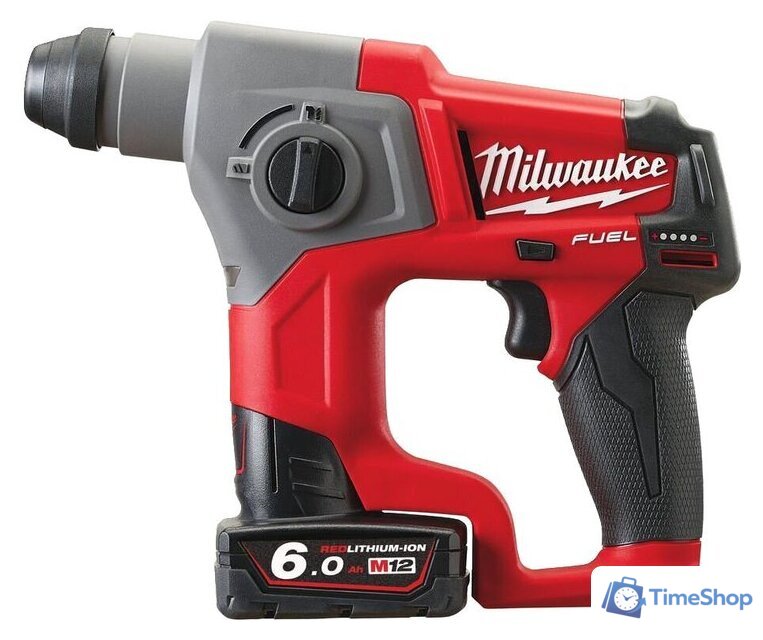 Перфоратор Milwaukee M12 CH-602X FUEL 4933451510 (с 2-мя АКБ, кейс) - Изображение №1 — Интернет-магазин Time-Shop