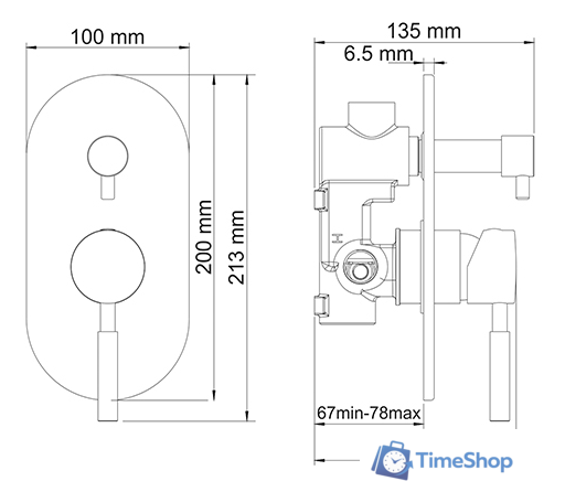 Смеситель Wasserkraft Main 4141 - Изображение №2 — Интернет-магазин Time-Shop