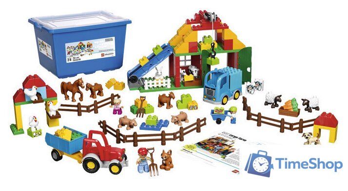 Конструктор LEGO 45007 Large Farm - Изображение №2 — Интернет-магазин Time-Shop