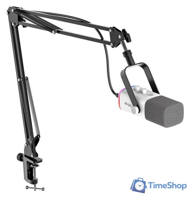 Проводной микрофон FIFINE AM8T (белый) - Изображение №1 — Интернет-магазин Time-Shop