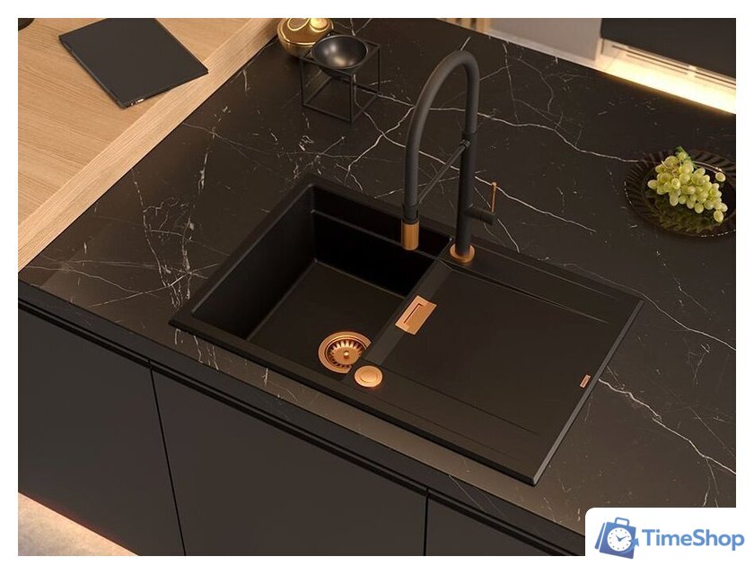 Кухонная мойка Quadron HQO7650U7PVDC1 - Изображение №6 — Интернет-магазин Time-Shop