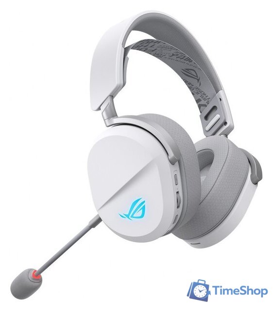 Наушники ASUS ROG Pelta Moonlight White - Изображение №6 — Интернет-магазин Time-Shop