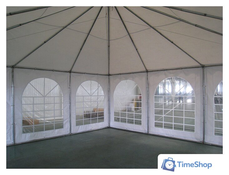 Тент-шатер Sundays Lodge 7x7-2.3 м (белый) - Изображение №10 — Интернет-магазин Time-Shop