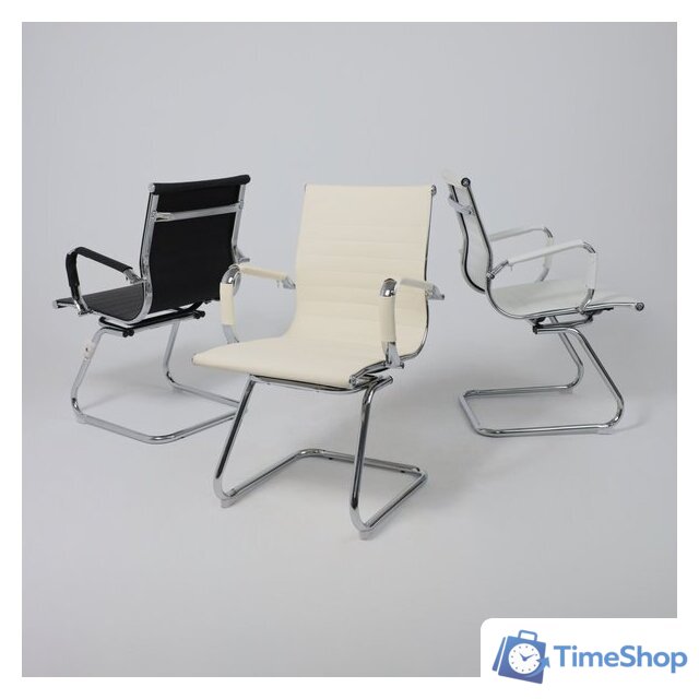 Офисный стул AksHome Dune (экокожа, белый) - Изображение №10 — Интернет-магазин Time-Shop