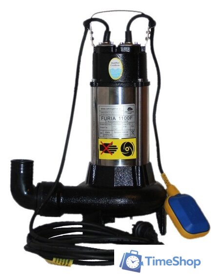 Фекальный насос OMNIGENA WQ 1100 Furia - Изображение №1 — Интернет-магазин Time-Shop