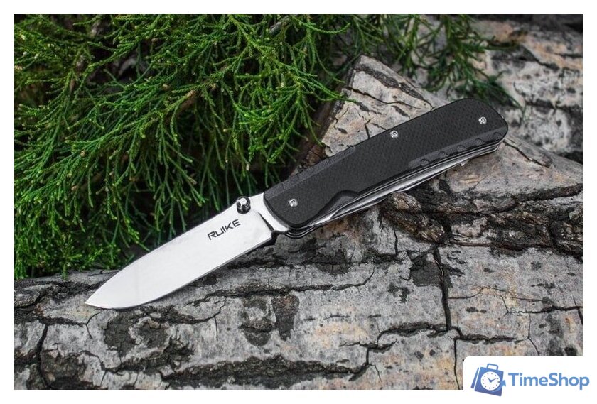 Складной нож Ruike Trekker LD32-B (черный) - Изображение №4 — Интернет-магазин Time-Shop