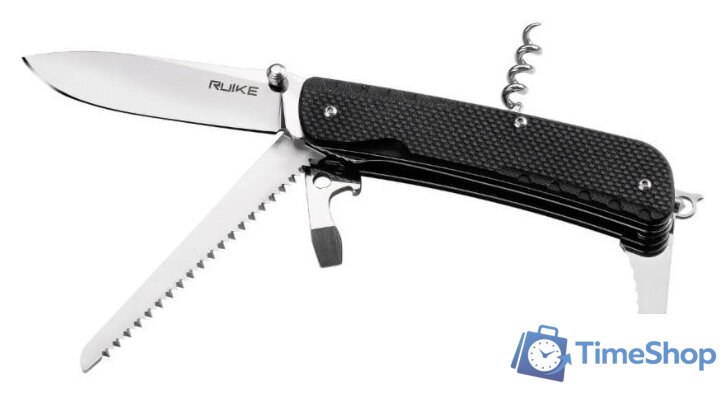 Складной нож Ruike Trekker LD32-B (черный) - Изображение №1 — Интернет-магазин Time-Shop