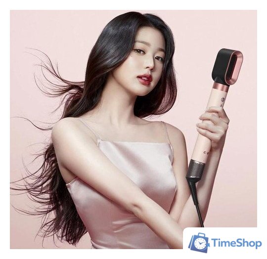 Фен-стайлер Dyson Airwrap Co-anda2x HS09 Straight+Wavy (евровилка, керамический розовый/розовое золото) - Изображение №3 — Интернет-магазин Time-Shop