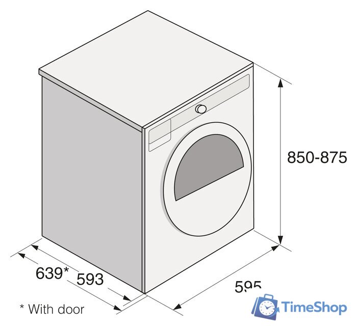 Сушильная машина ASKO T408HD.T.P - Изображение №3 — Интернет-магазин Time-Shop